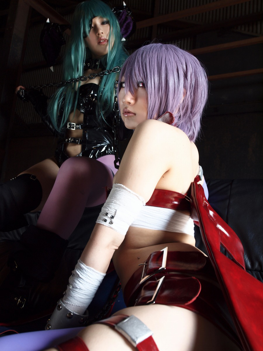 [Cosplay] sm女王乐趣 Darkstalkers Morrigan & Lilith